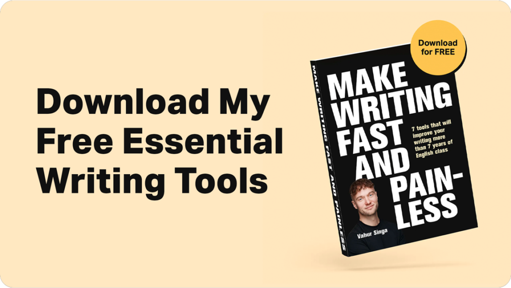 Download My Free Essential Writing Tools